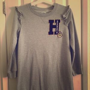 Cutsy chic Girls HOGWARTS  sweater dress.